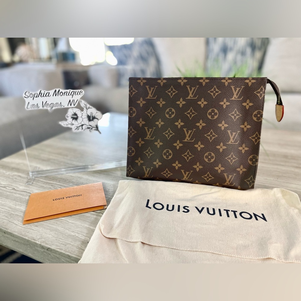 Louis Vuitton Monogram Toiletry Pouch 26-Limited Edition